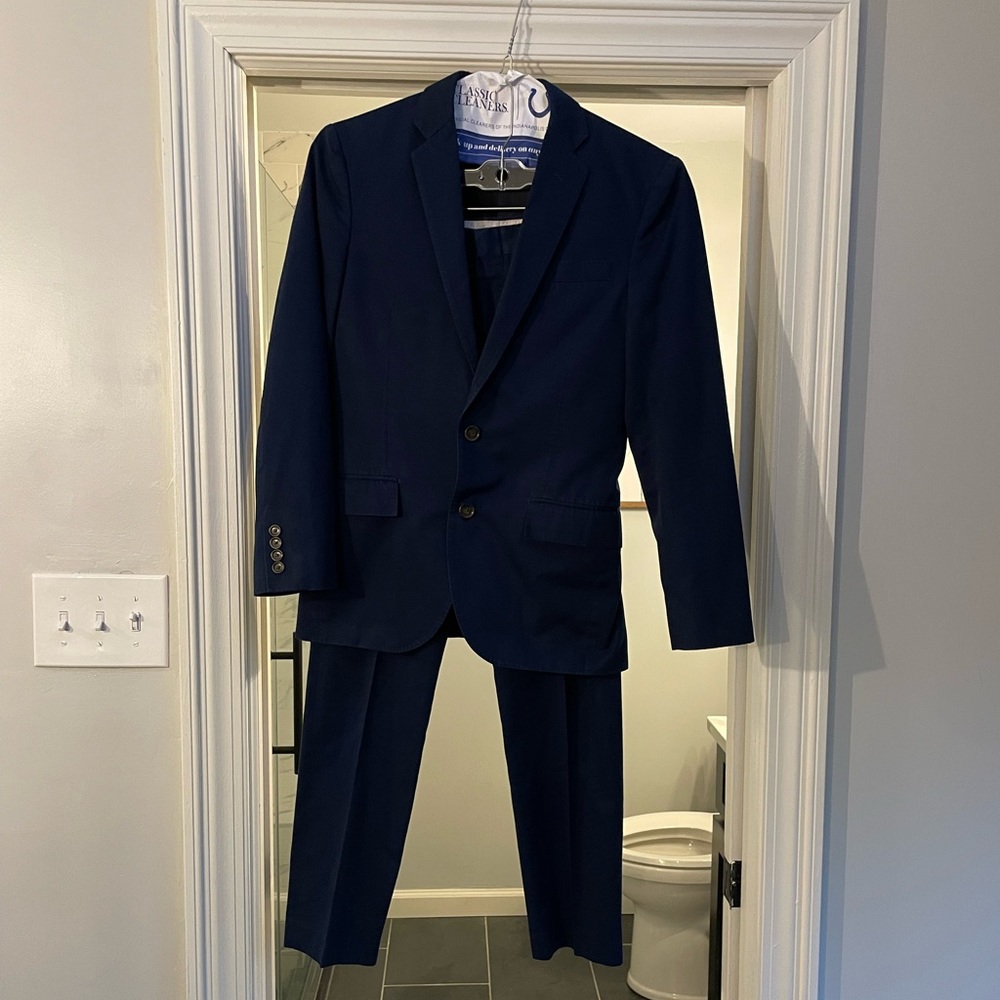 J. Crew Mens slim fit suit